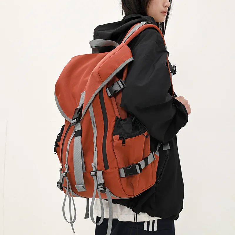 MYEDITION 24LS32LL Laptop Bag Backpack Outdoor Bag Polyester With Nylon Multicolor Unisex-51