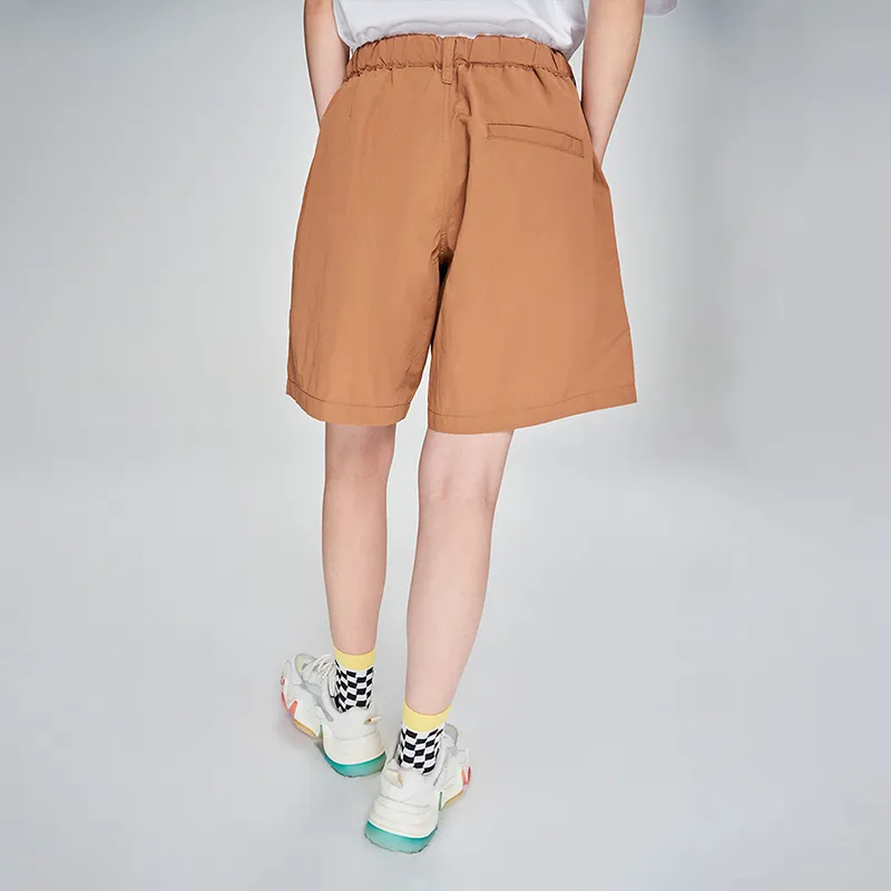 Lee Xline Casual Shorts Unisex Brown-3