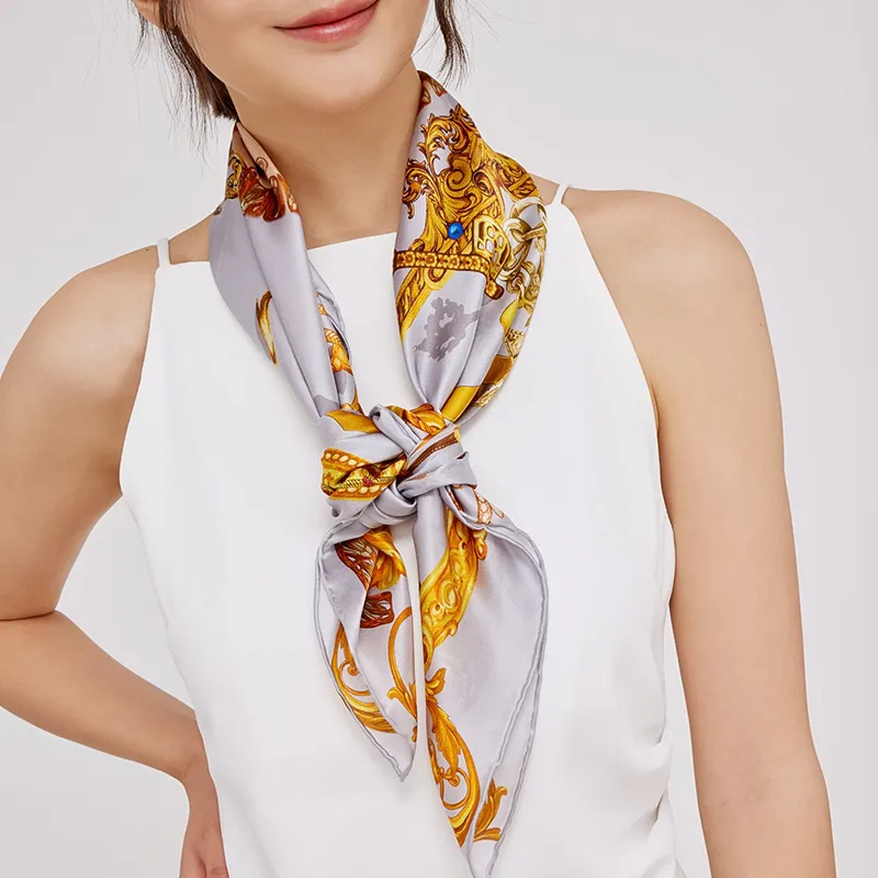 NAME.S Silk Scarves Women's-3