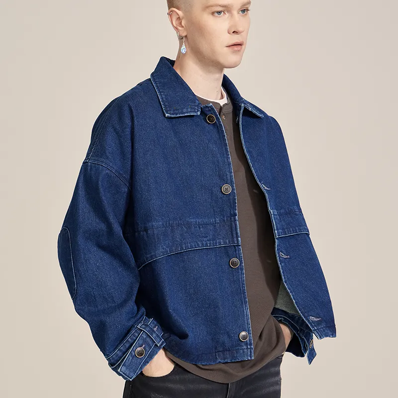 Prth Promethean Denim Jackets Unisex Blue-12