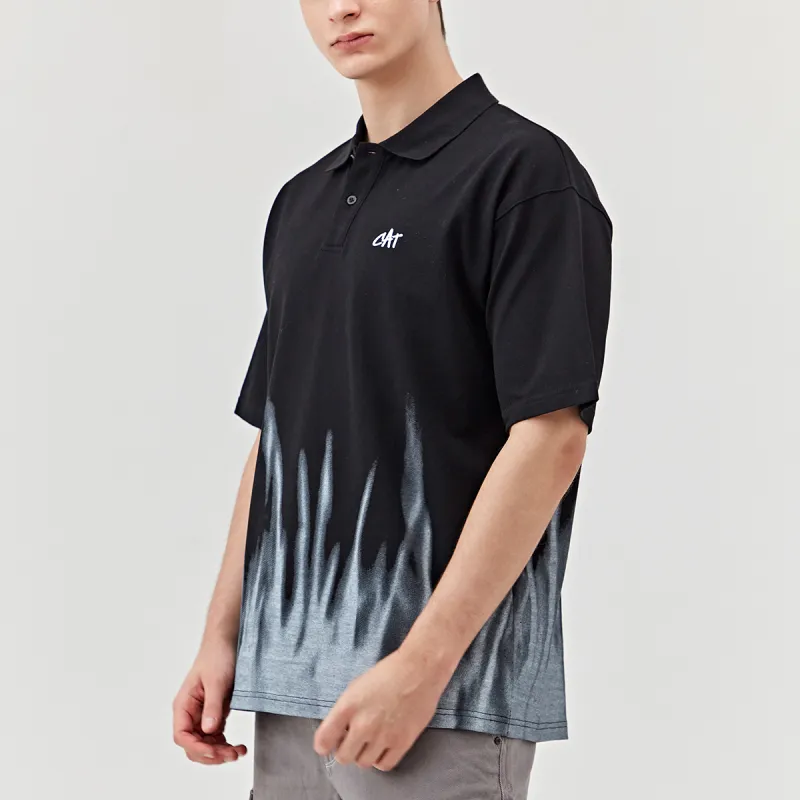 CAT Polo Shirts Unisex Black-4