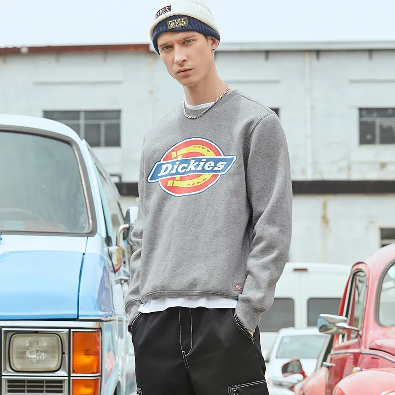 Dickies Sweatshirts Men Light Gray-3