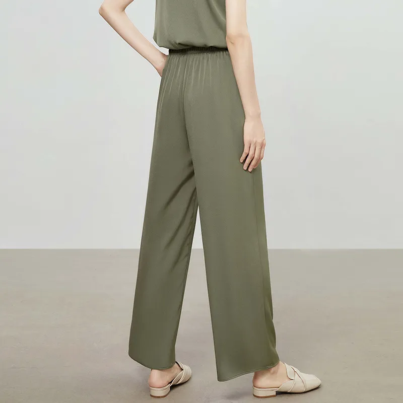 THE SEA LIFE Casual Pants Women's Spruce Green-2
