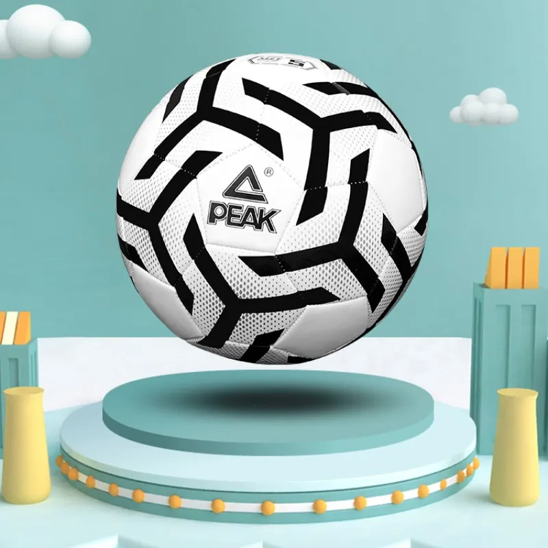 PEAK Size 5 Soccer PVC Machine Stitched Soccer Ball Unisex-2