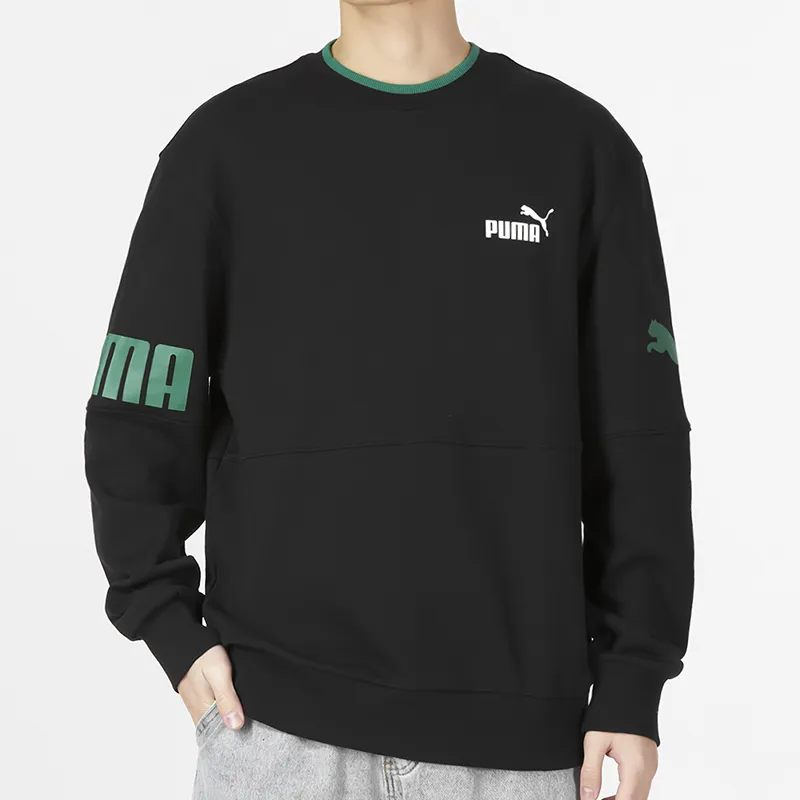 PUMA Sweatshirts Men Black-2
