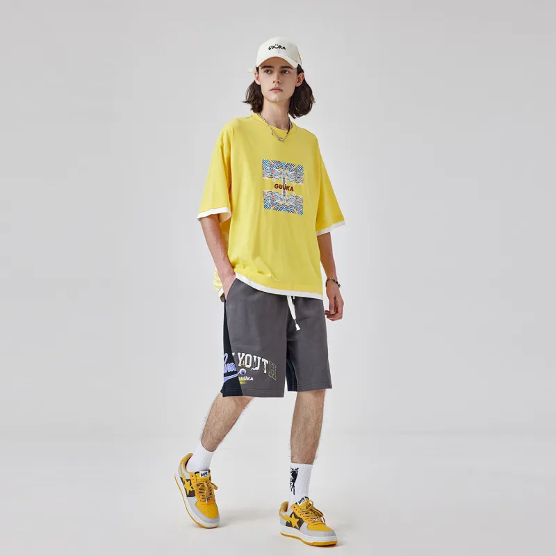 Guuka T Shirts Men Lemon-2