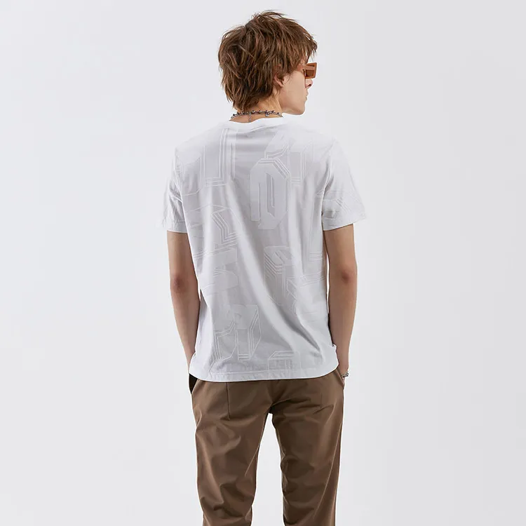 DAVID NAMAN Etruscan Series SS22 T Shirt Men's White-5