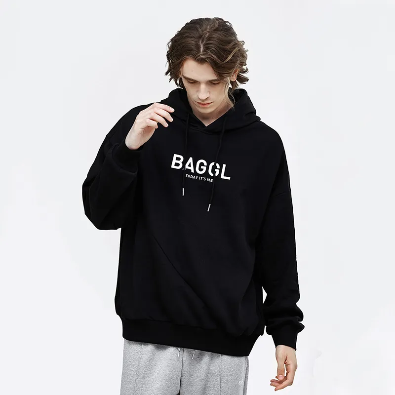 BAGGL Sweatshirts Unisex Black-6