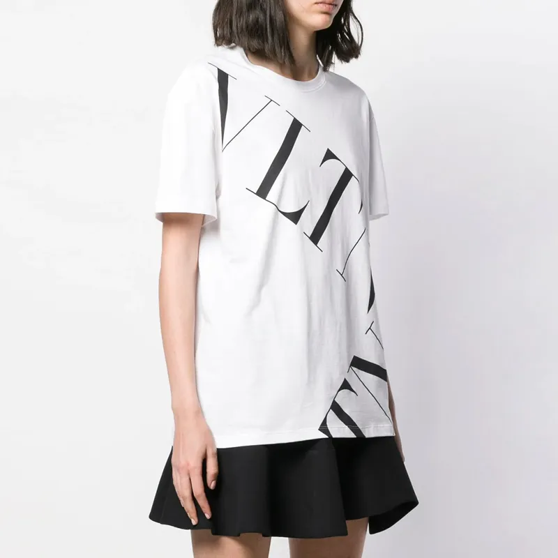 Valentino T Shirts Women's White-3