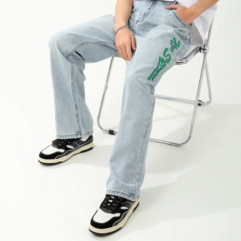 NGC STRATEGY Jeans Unisex Light Blue Includes 100% Cotton Short Sleeved Shirt-9