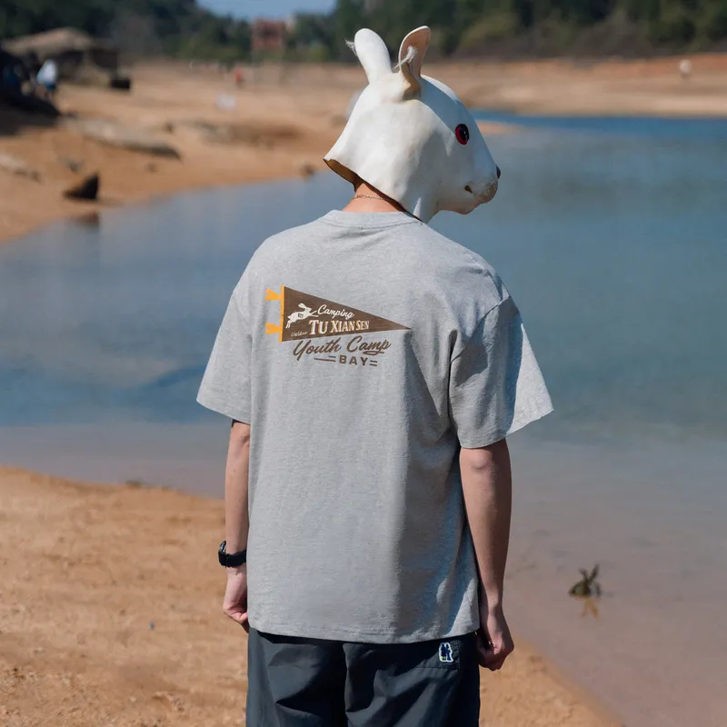 Rabbit House T-Shirts Men-4