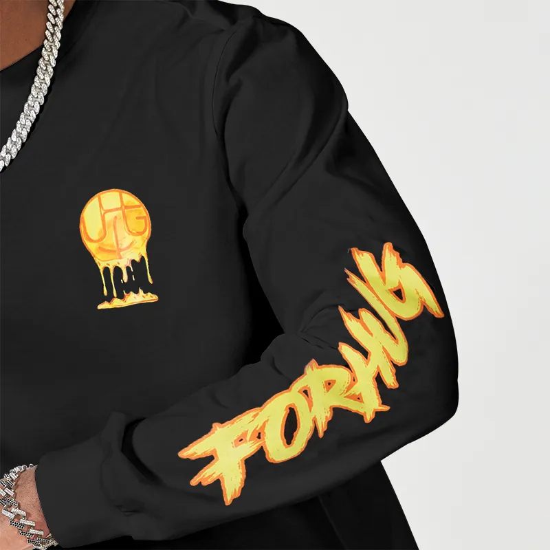 FORHUG Long Sleeved T Shirt Unisex-2