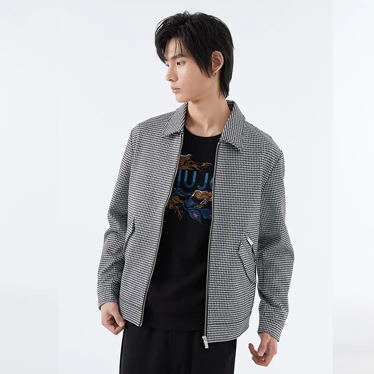 LIU·JO UOMO Jacket Men's Black White-3