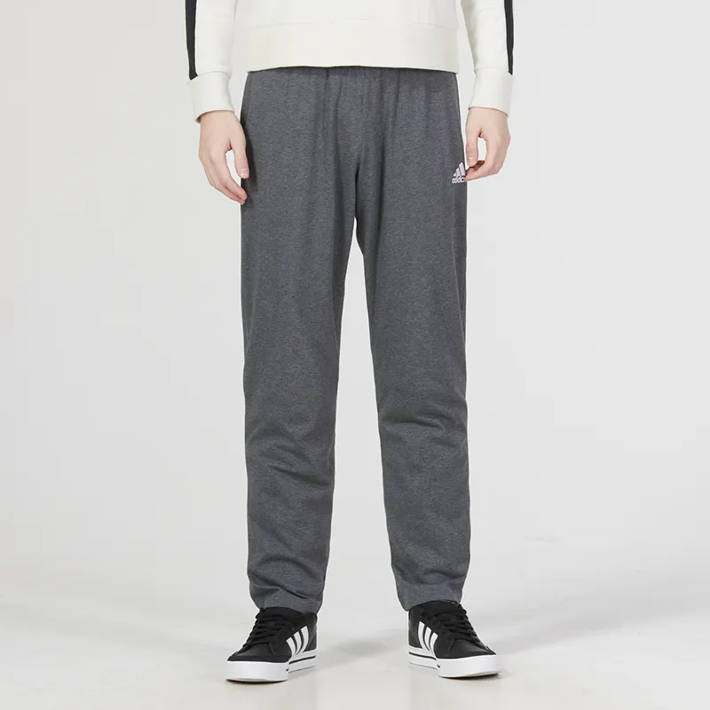 Adidas Knitted Sports Pants Men's Dark Gray-2