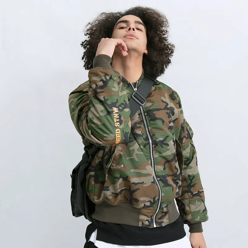 STNW Puffer Jacket Unisex Camouflage-2