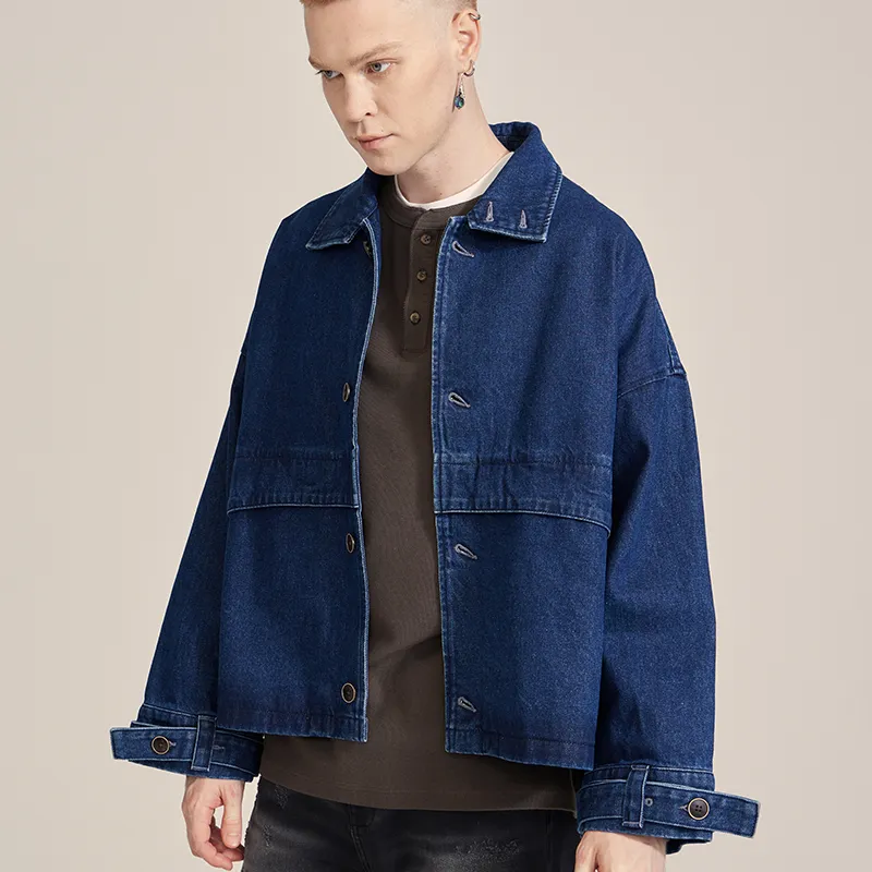 Prth Promethean Denim Jackets Unisex Blue-3
