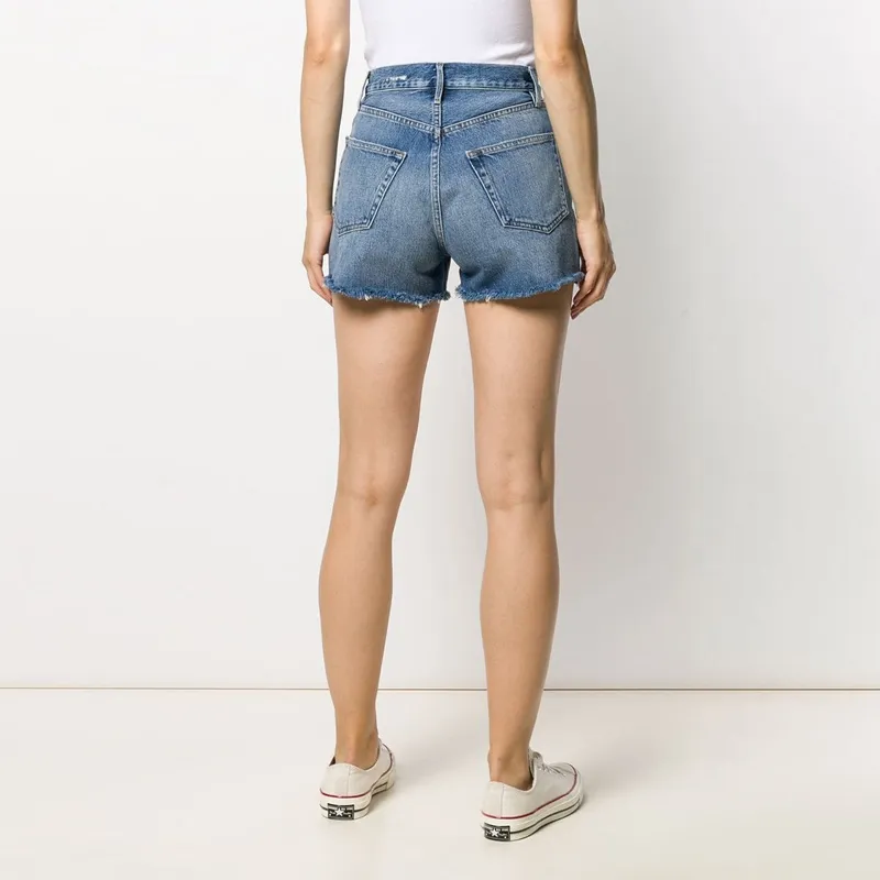 FRAME Denim Shorts Women's Blue-1