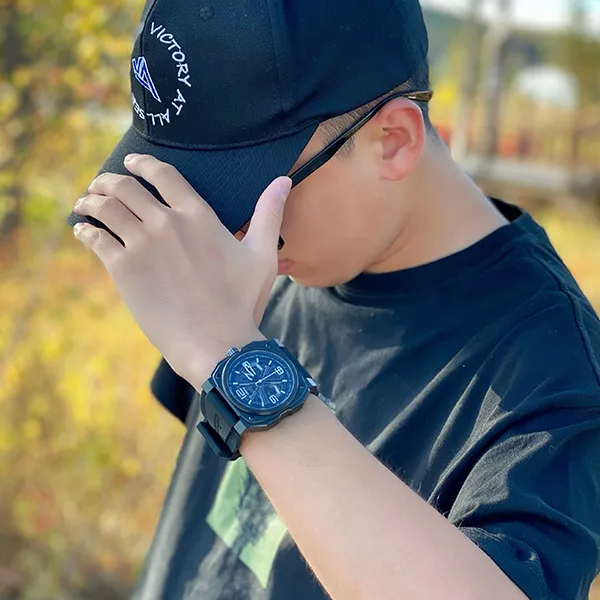 INFANTRY Hero Collection Mechanical Movement Watch Men's Watches Cut Out Dial-2