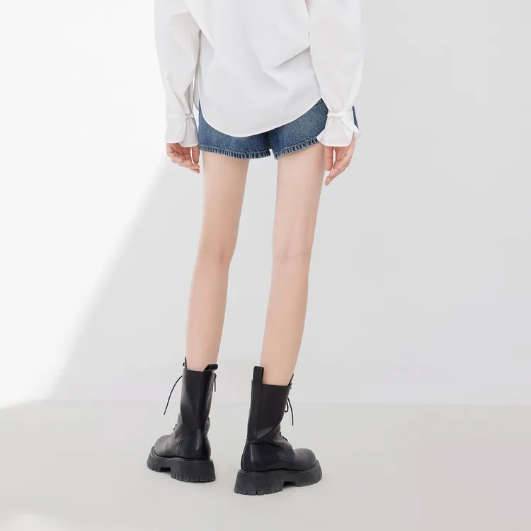 MO&CO Denim Shorts Women's-3