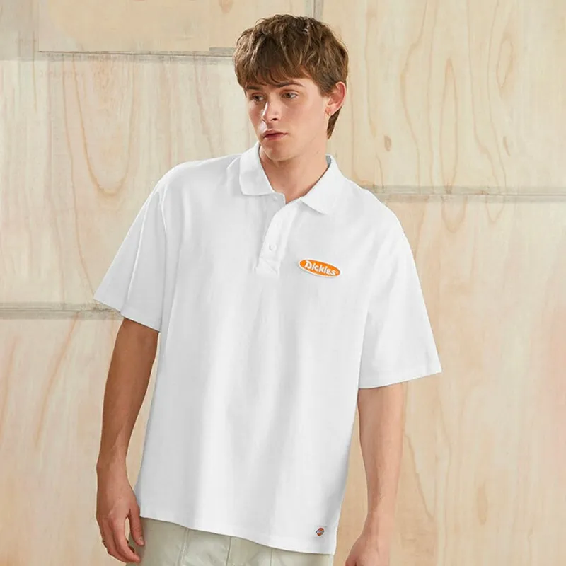 Dickies SS22 Polo Shirt Men's White-3