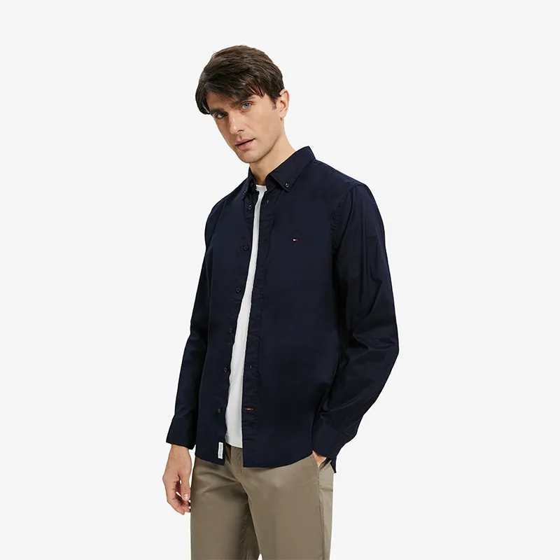 Tommy Hilfiger Shirts Men Navy Blue DW5-3