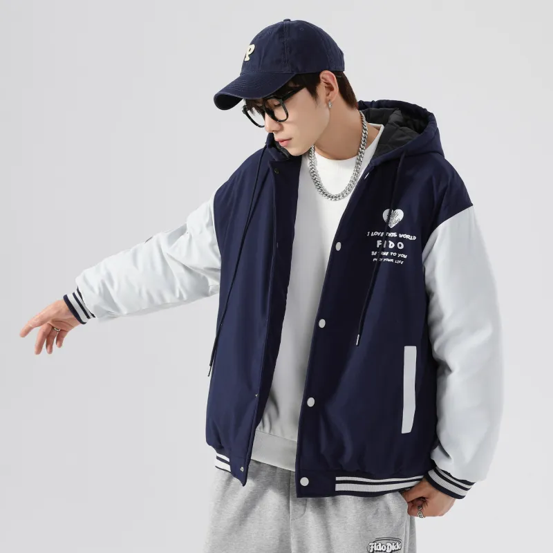 FIDO DIDO Puffer Jackets Unisex-19