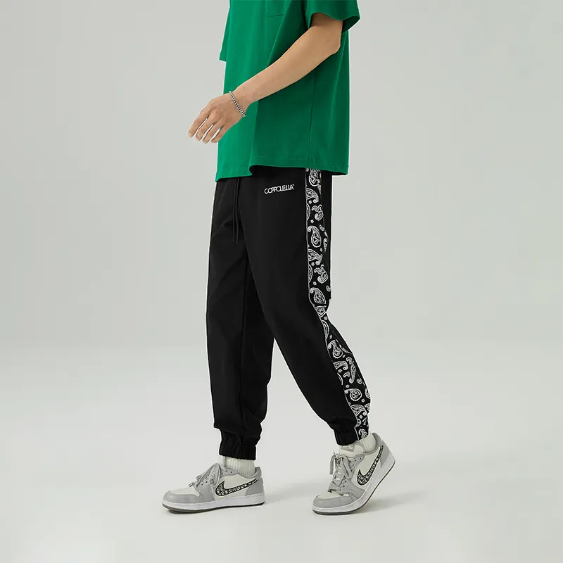 COPPOLELLA Jogger Thin Sports Pants Unisex Black-4