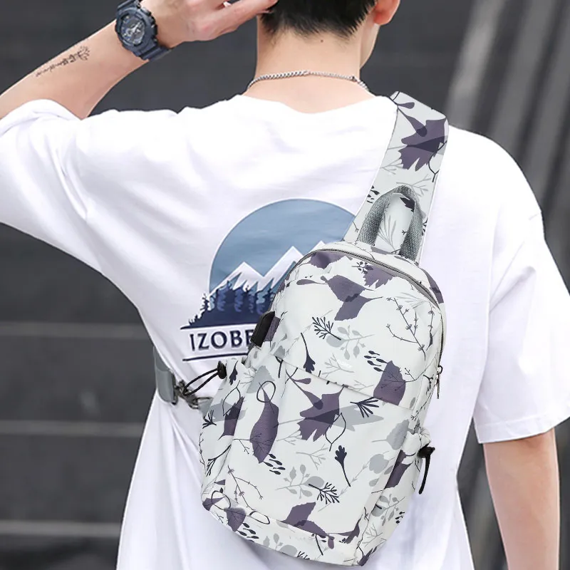 RIOREX Polyamide Sling Bag Messenger Bag Regular Unisex Multicolor-29
