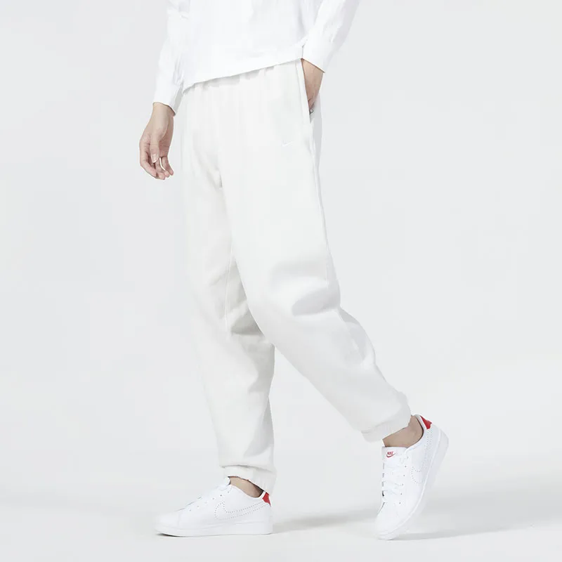 Nike Knitted Sweatpants Men White-4