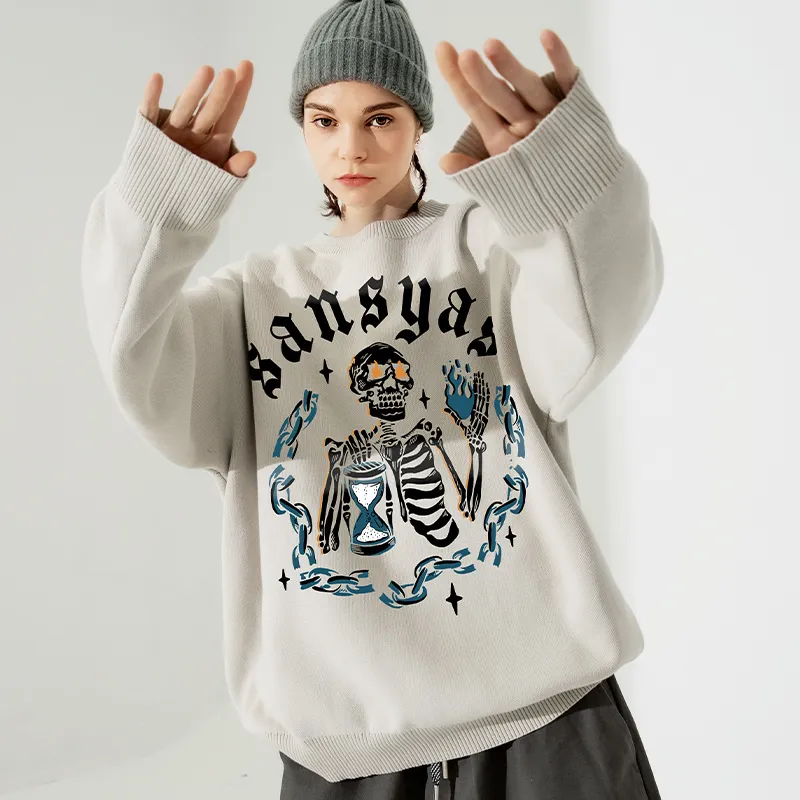 SANSYAS Sweaters Unisex-12