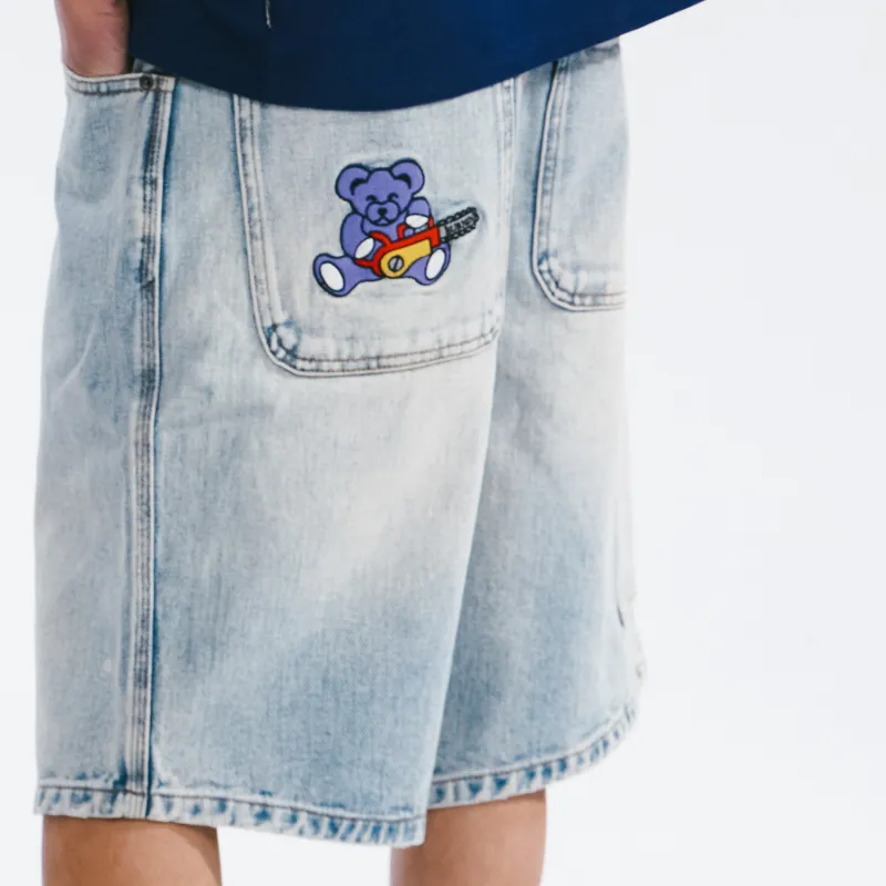 BURNIN Denim Shorts Unisex-4