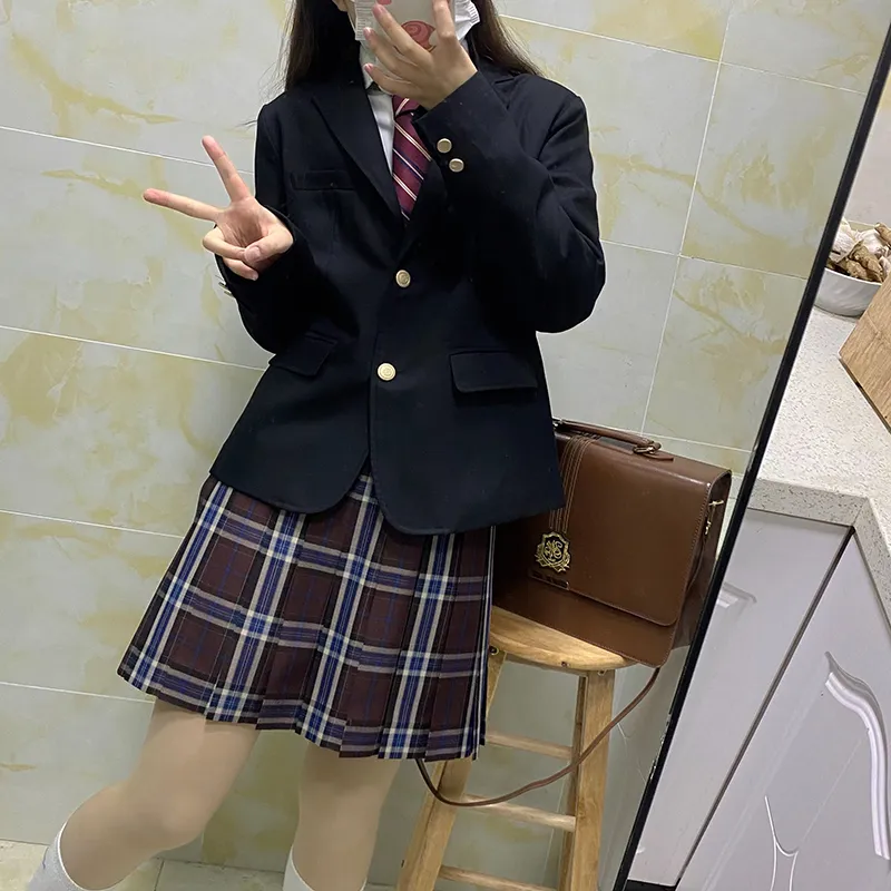 Tokyo Season Casual Short Skirts Women's Graduation Ceremony-8