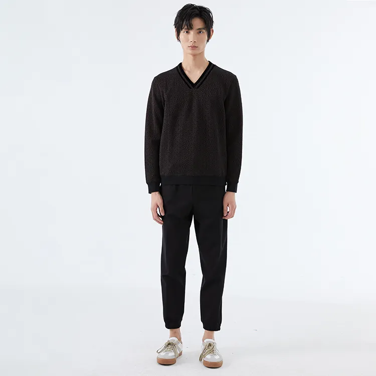 LIU·JO UOMO Sweatshirts Men Black Red-2