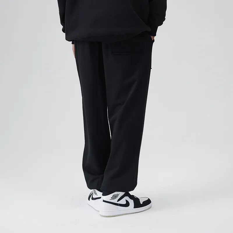 UFZ Knitted Sweatpants Unisex Black-3