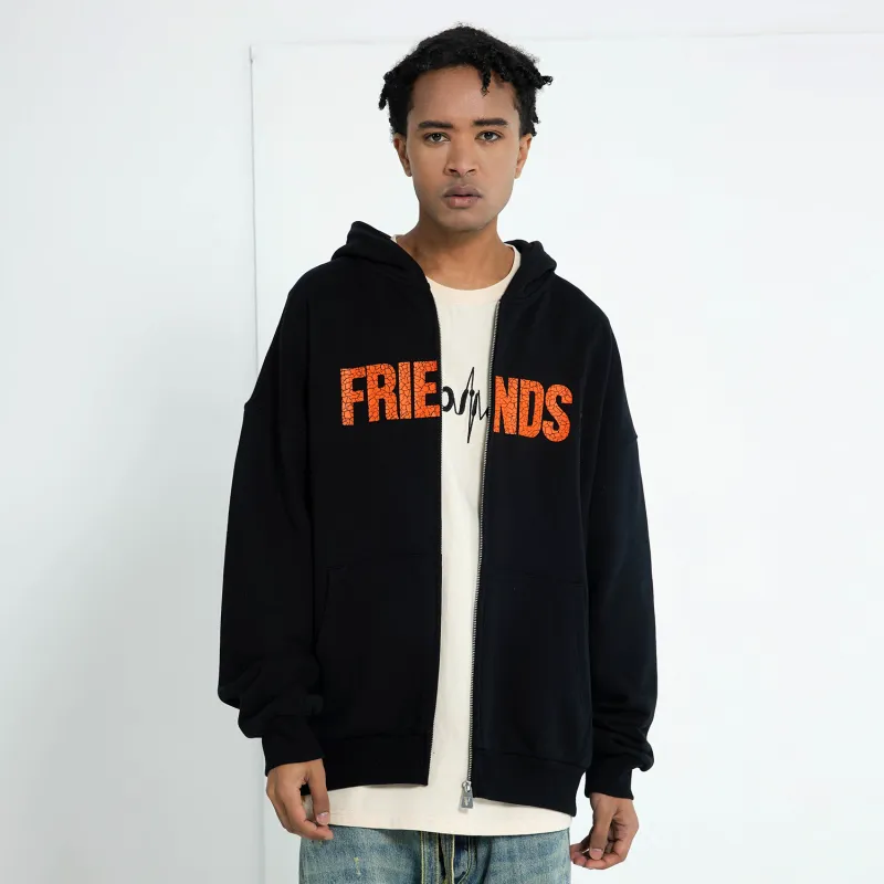 VLONE Sweatshirts Unisex Black-6