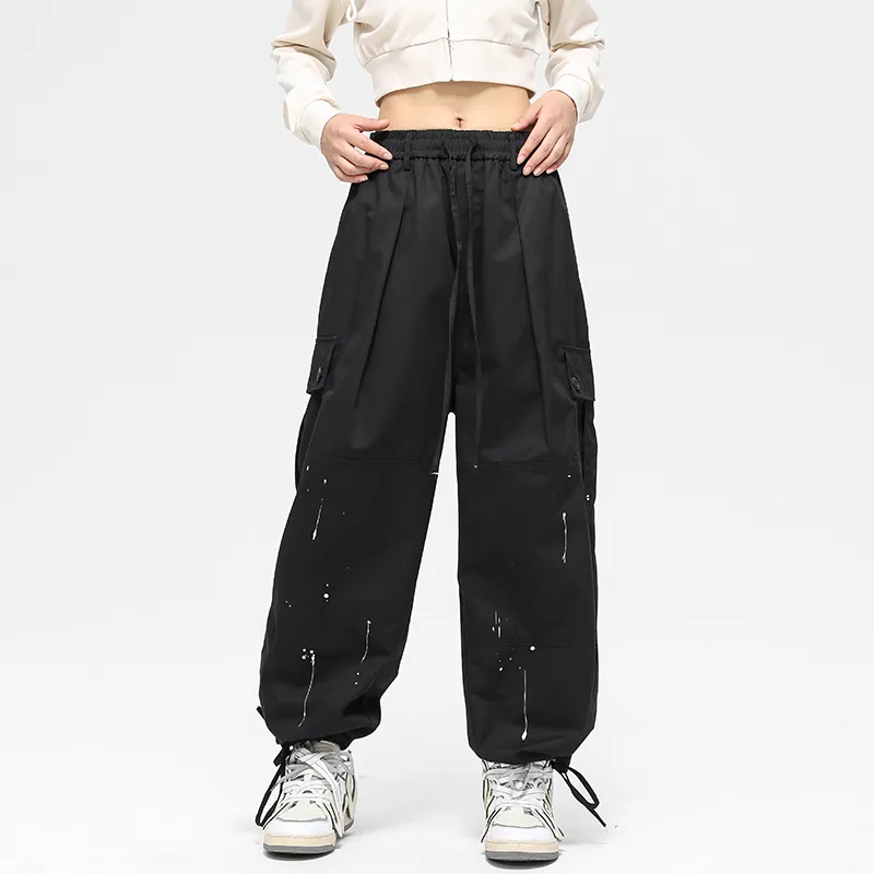 SCRM Straight Moderate Casual Pants Unisex-3