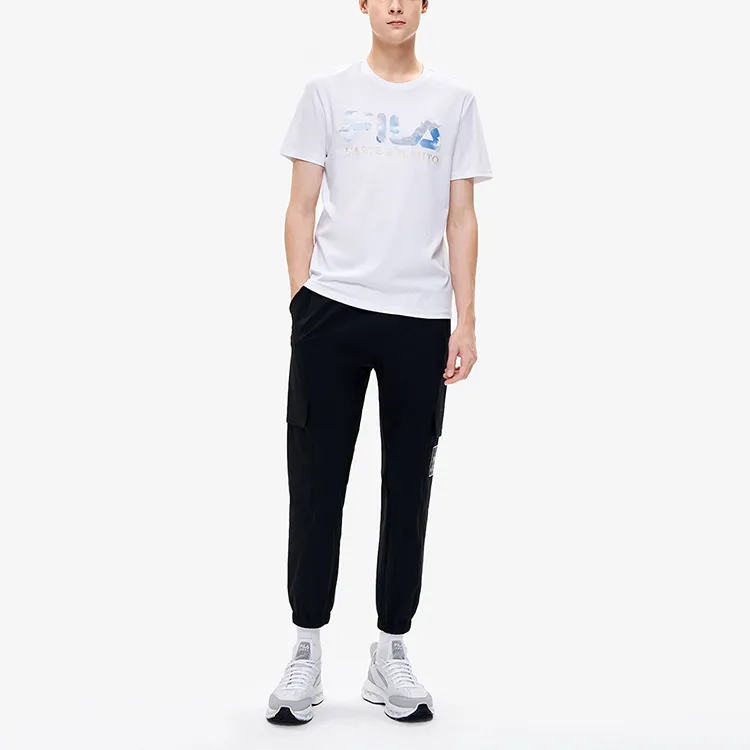 FILA Casual Pants Men Jet Black-3