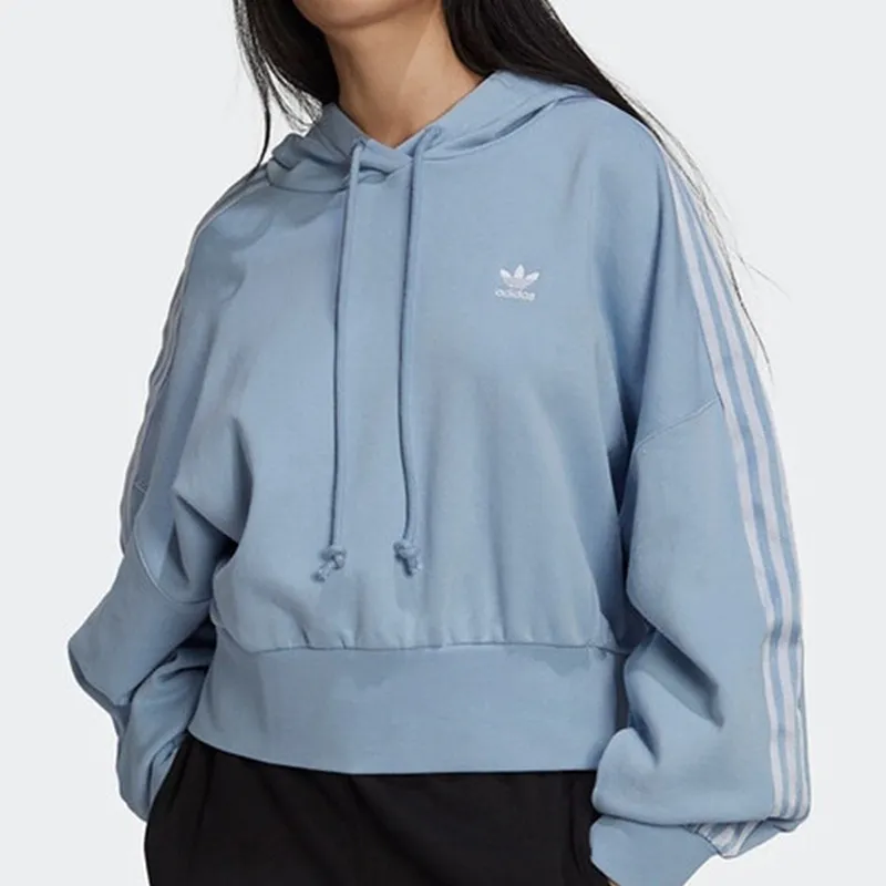 Adidas Sweatshirts Women's Sky Blue-1