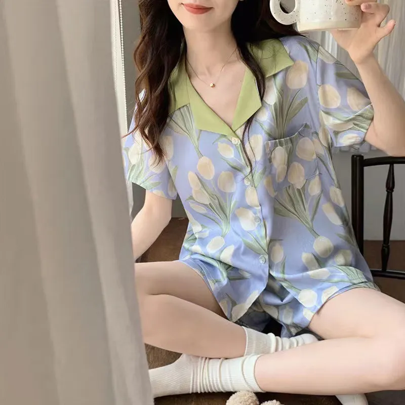 Xiang Ning Pai Women's Pajama Sets-3