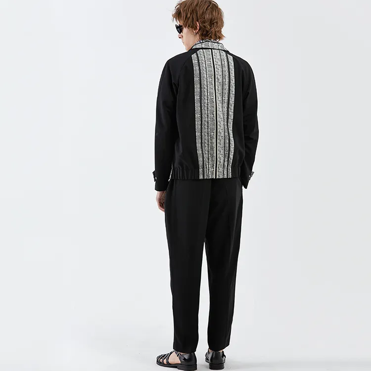 DAVID NAMAN SS22 Casual Pants Men's Black-3