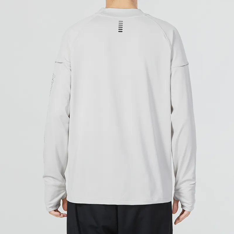 Under Armour Long Sleeved T Shirt Men's Gray-3