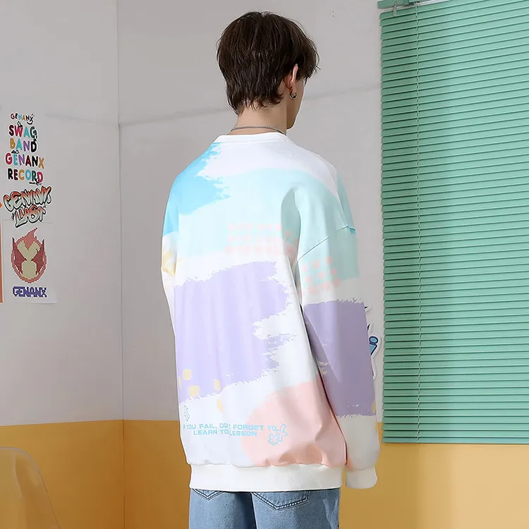 GENANX Sweatshirt Unisex Dazzling Print-6