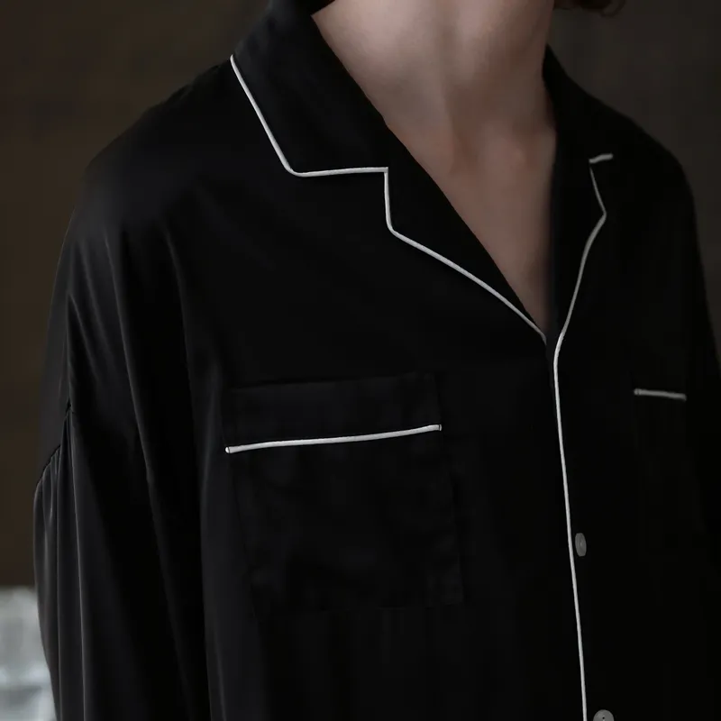 Same Language Men Pajama Sets-2