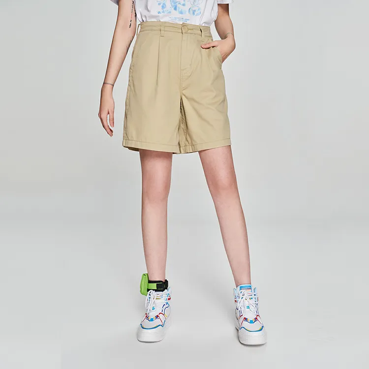 Lee Casual Shorts Women's Light Khaki-3