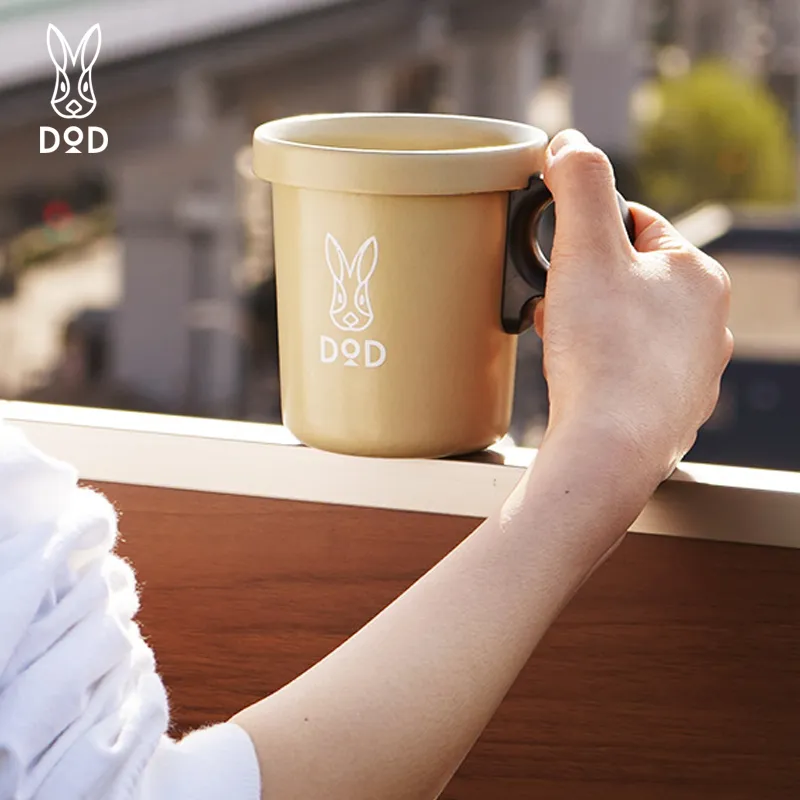 DOD x OVJECT Outdoor Water Equipment Water Container 360ml Iron ABS 13*9.4*10.5cm-3