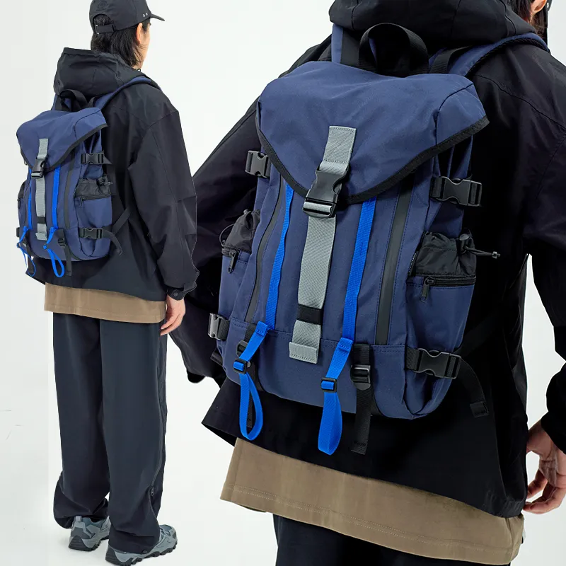 MYEDITION 24LS32LL Laptop Bag Backpack Outdoor Bag Polyester With Nylon Multicolor Unisex-31