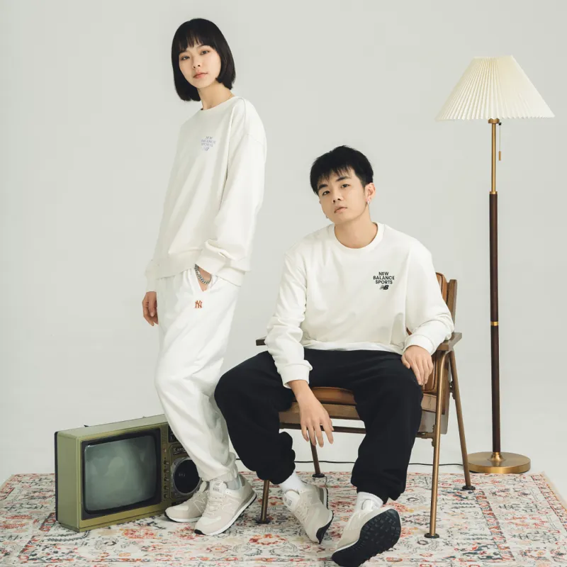 New Balance Sweatshirt Unisex White-2