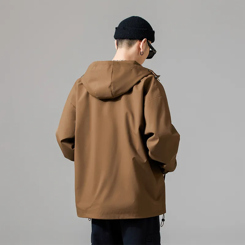 HCHUICHENG Jacket Fleece Lined/Regular Unisex-44