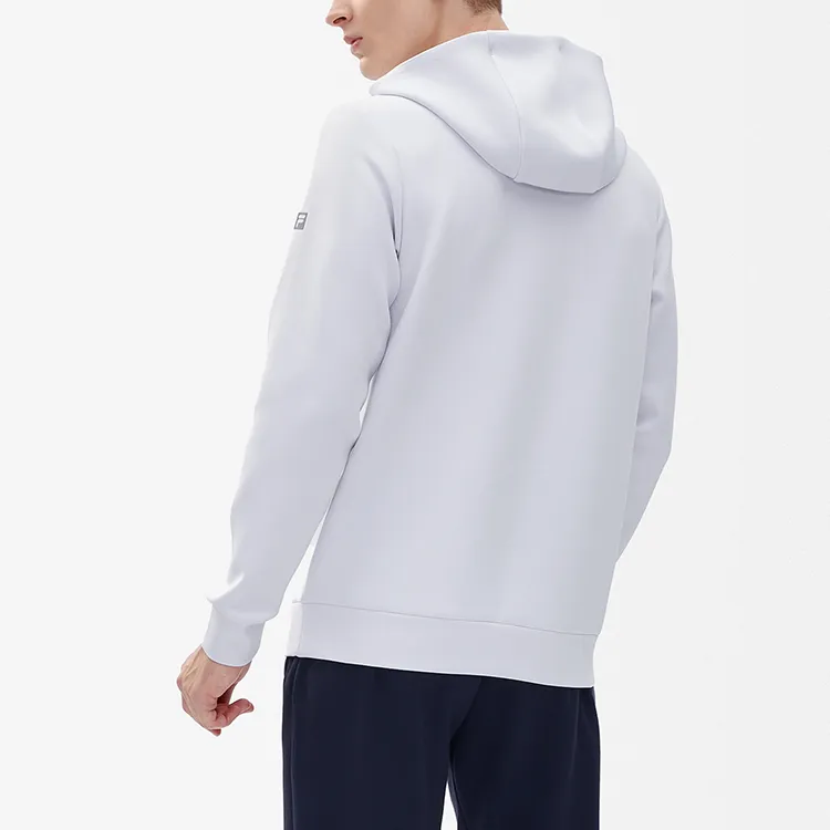 FILA Athletics Sweatshirts Men Cool Stone White-3