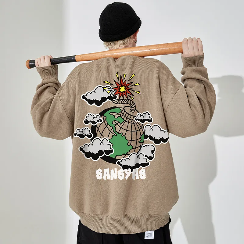 SANSYAS Sweaters Unisex-7